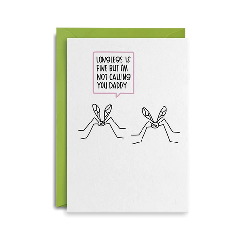 Daddy Longlegs Greeting Card
