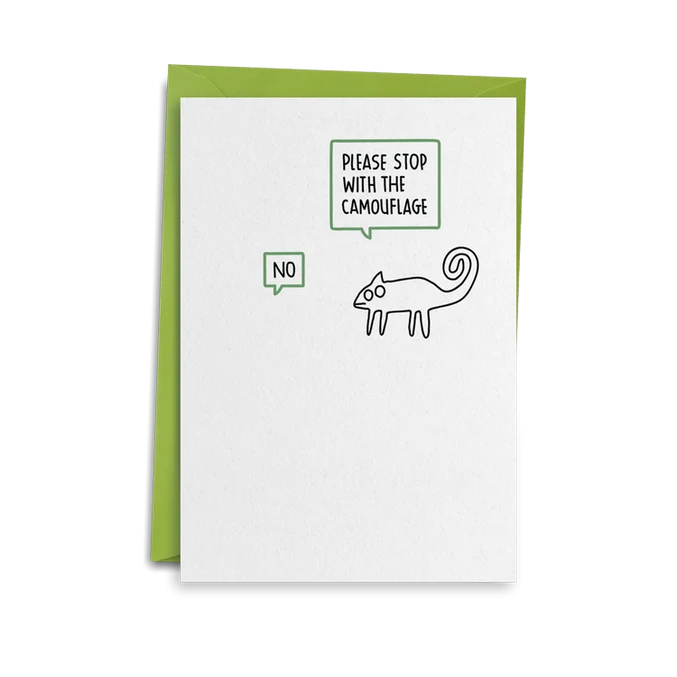 Chameleons Greeting Card