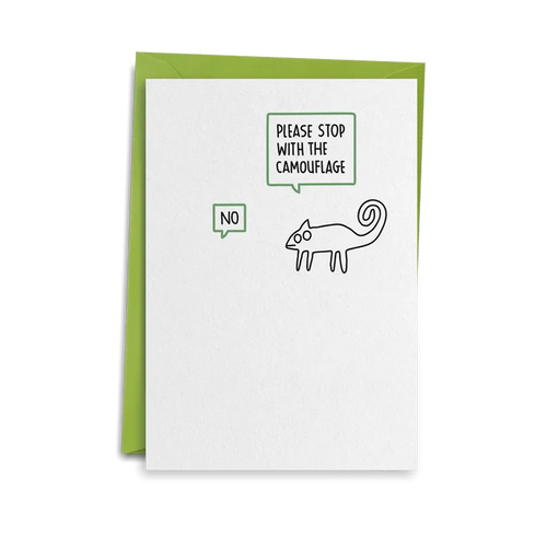 Chameleons Greeting Card