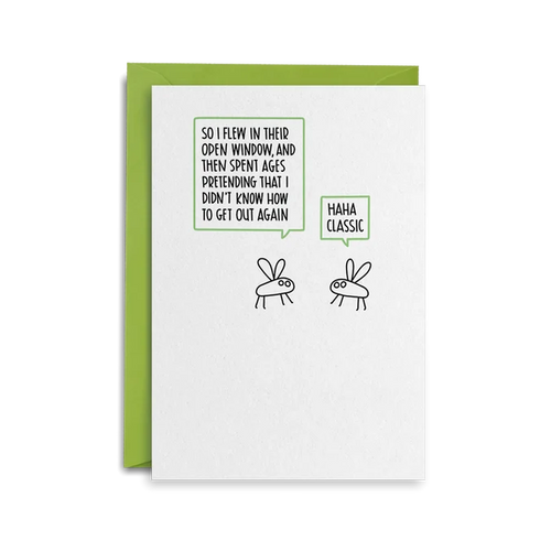 Flies Greeting Card