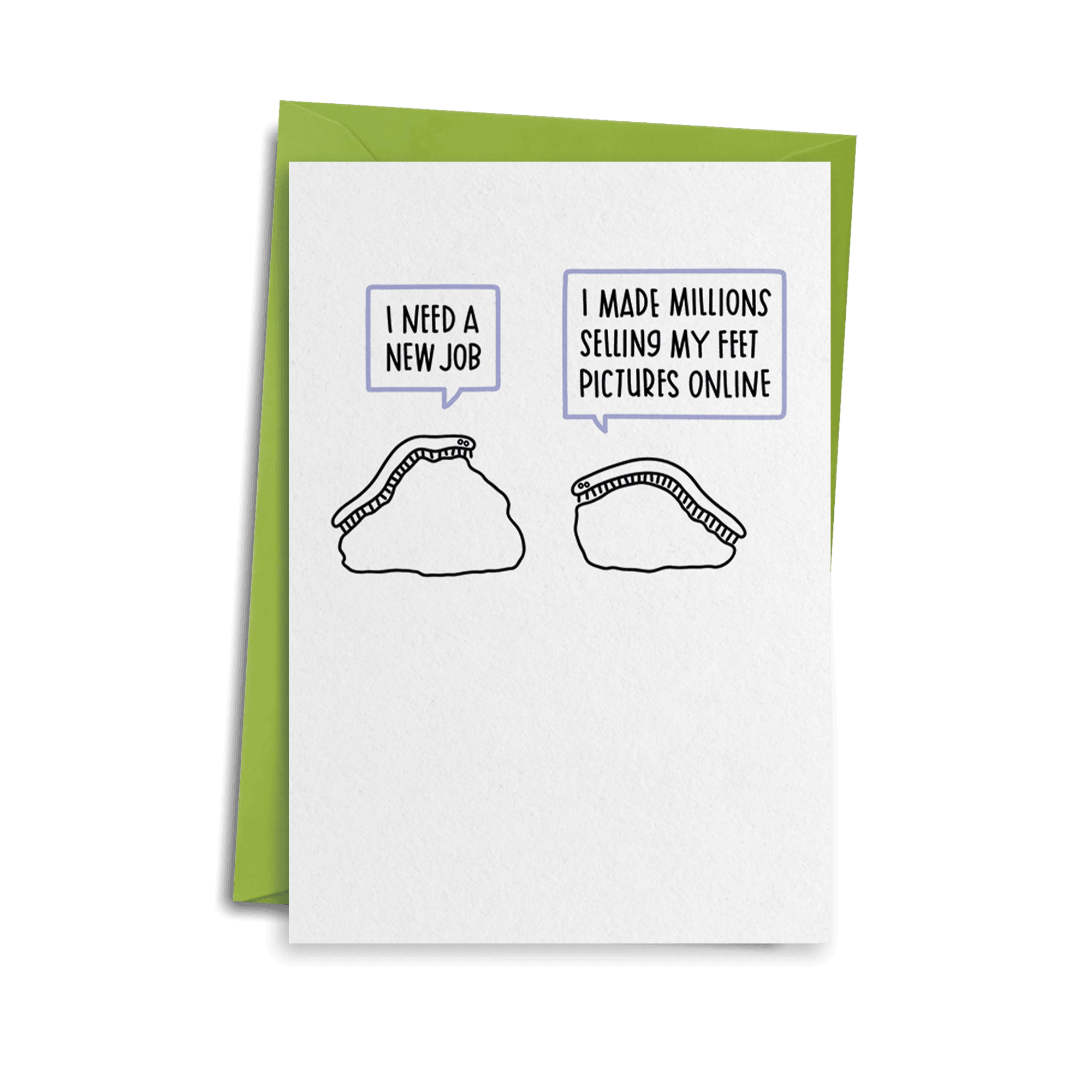 Millipede Greeting Card