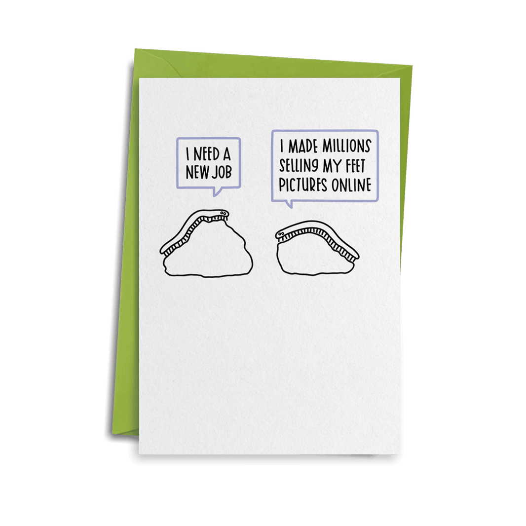 Millipede Greeting Card