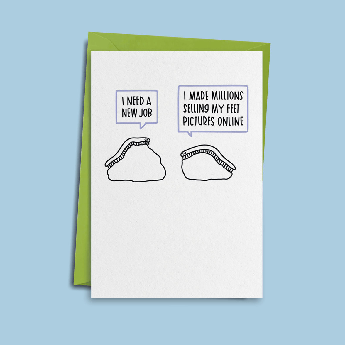 Millipede Greeting Card