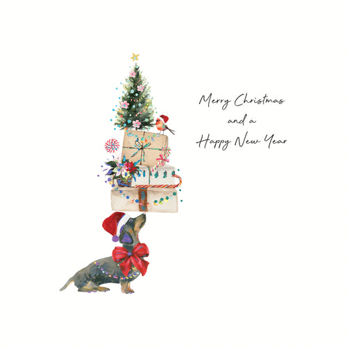 Dachshund Christmas Boxed Cards