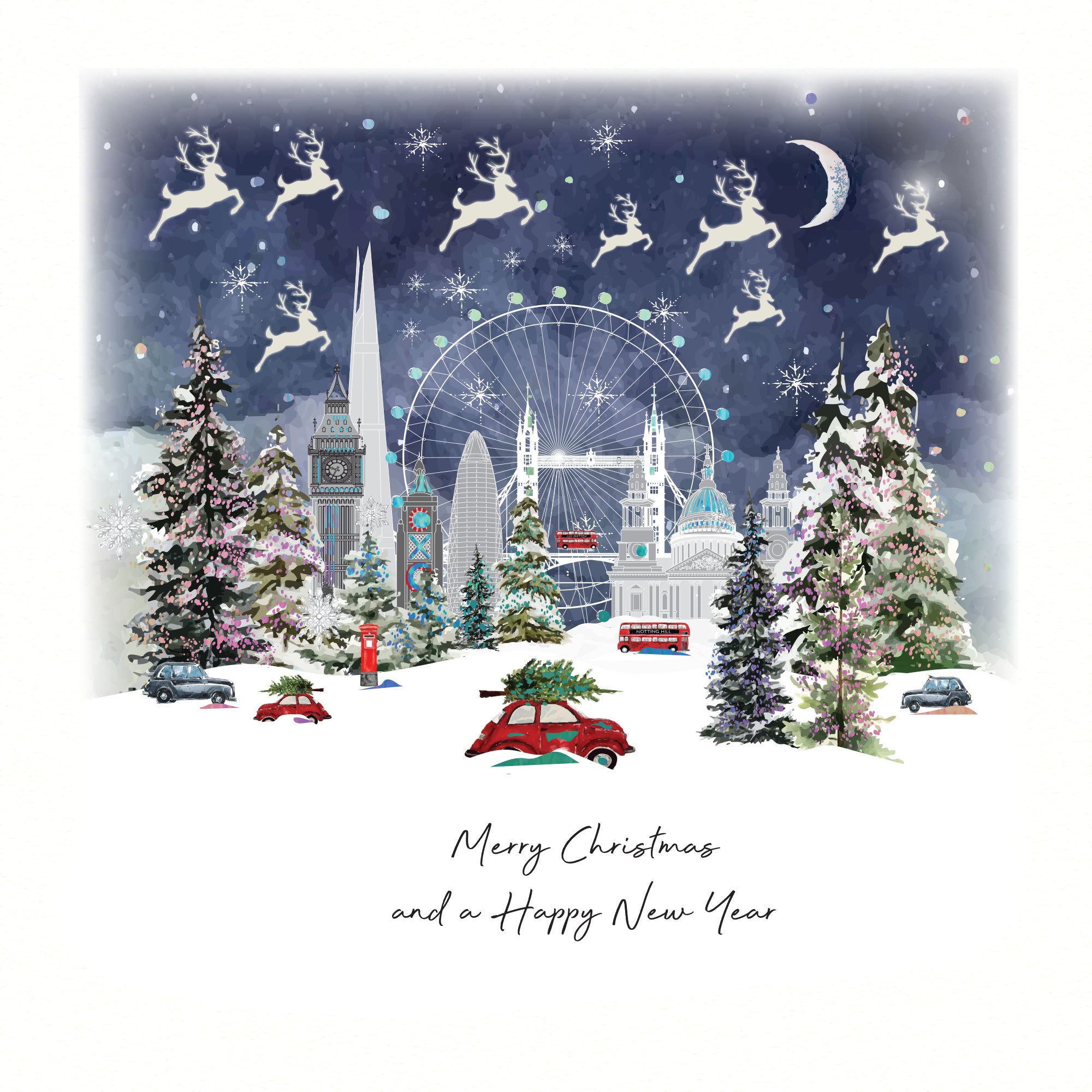 London Christmas Boxed Cards