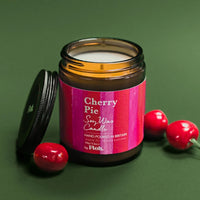 Floh Cherry Pie Soy Wax Candle, 150g, Hand-Poured in UK