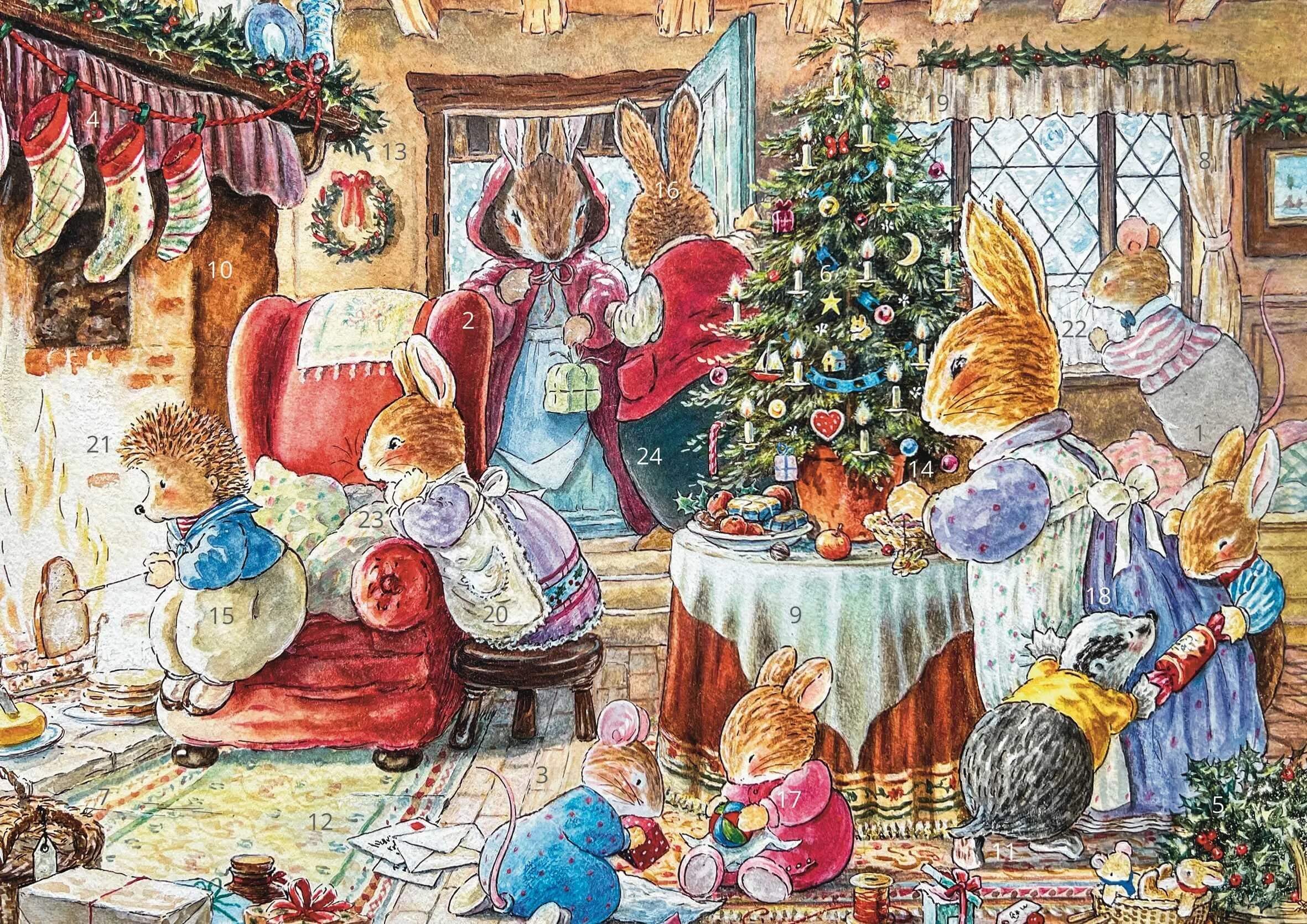 Woodland Magic A4 Advent Calendar