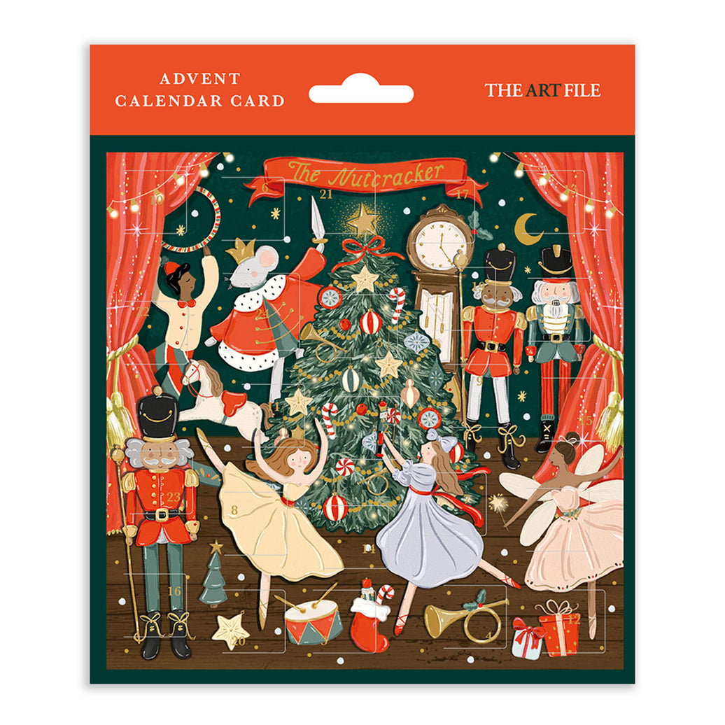 The Nutcracker Advent Calendar Card