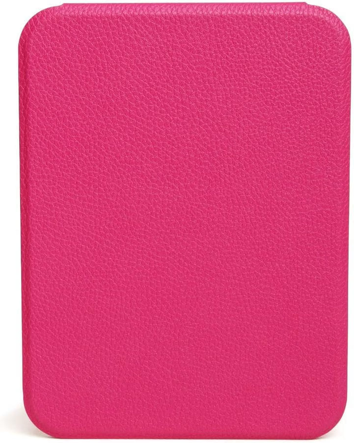 Folding Travel Mirror Hot Pink