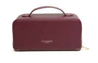 Alice Wheeler Luxury Train Case - Berry