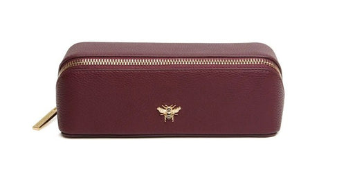 Alice Wheeler Mini Train Case - Berry
