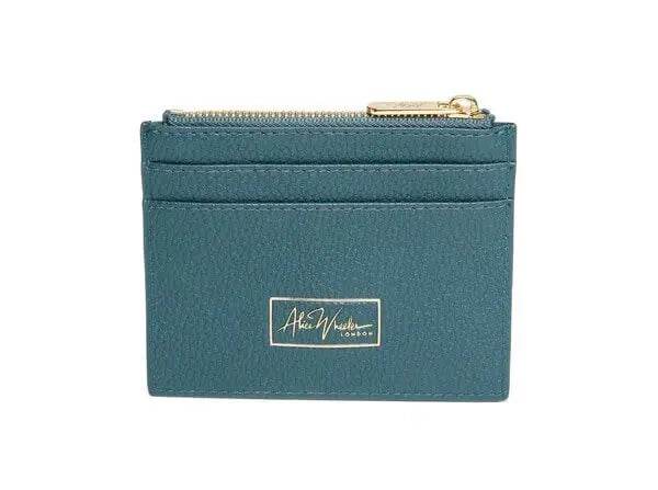 Barbican Teal Leather Coin Purse - House of Cards
