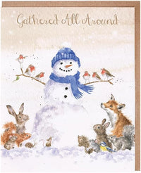 Gathered All Around Christmas Cards - Pack of 8