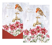 Robin Wallet Christmas Cards