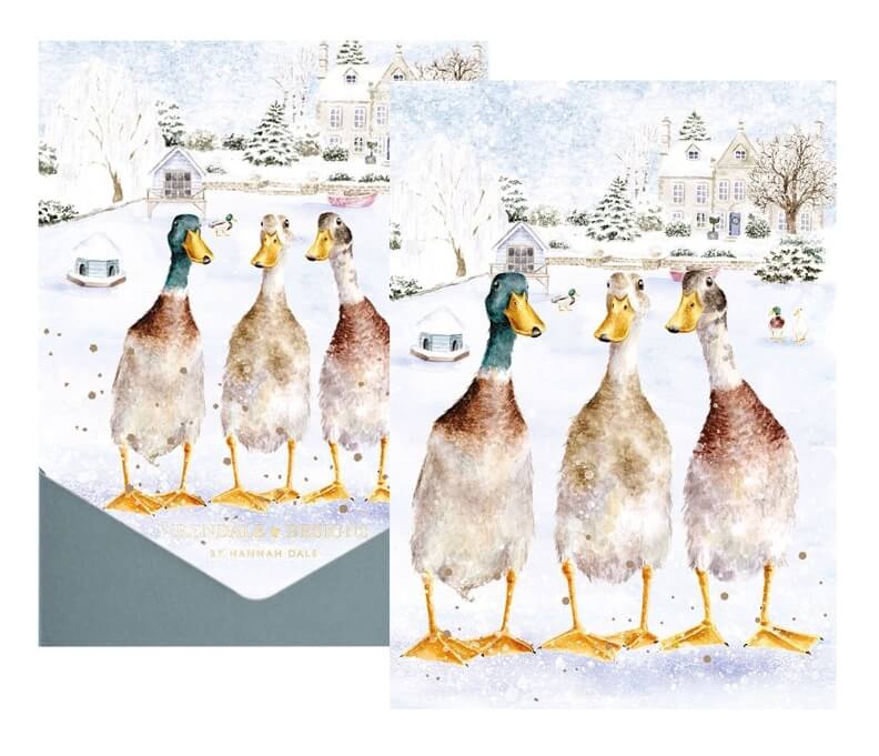 Ducks Wallet Christmas Cards