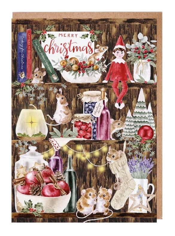 Pantry Wallet Christmas Cards