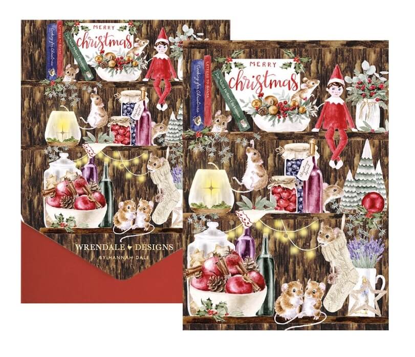 Pantry Wallet Christmas Cards