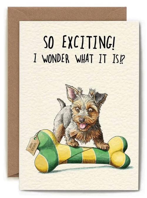 So Exciting Birthday Card