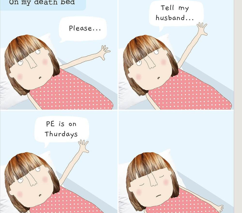 PE Thursday Birthday Card