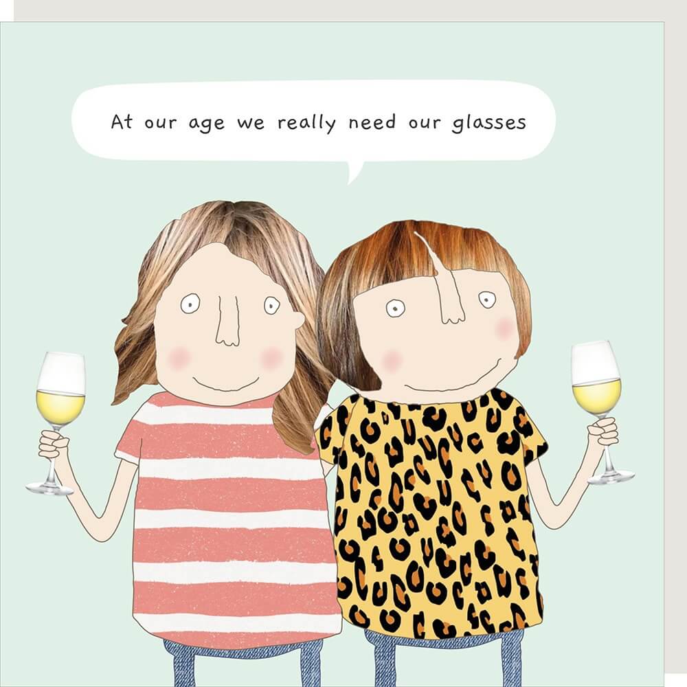 Need Glasses Birthday Card
