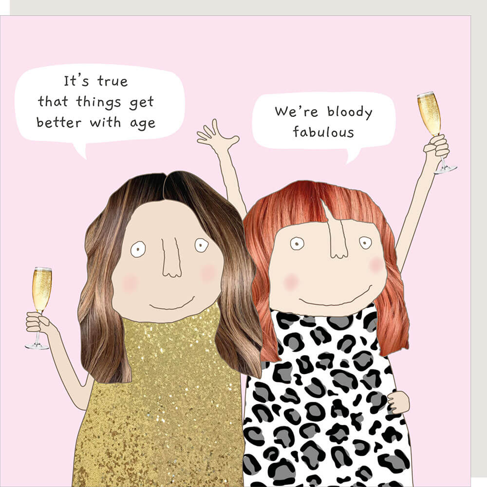 Bloody Fab Birthday Card