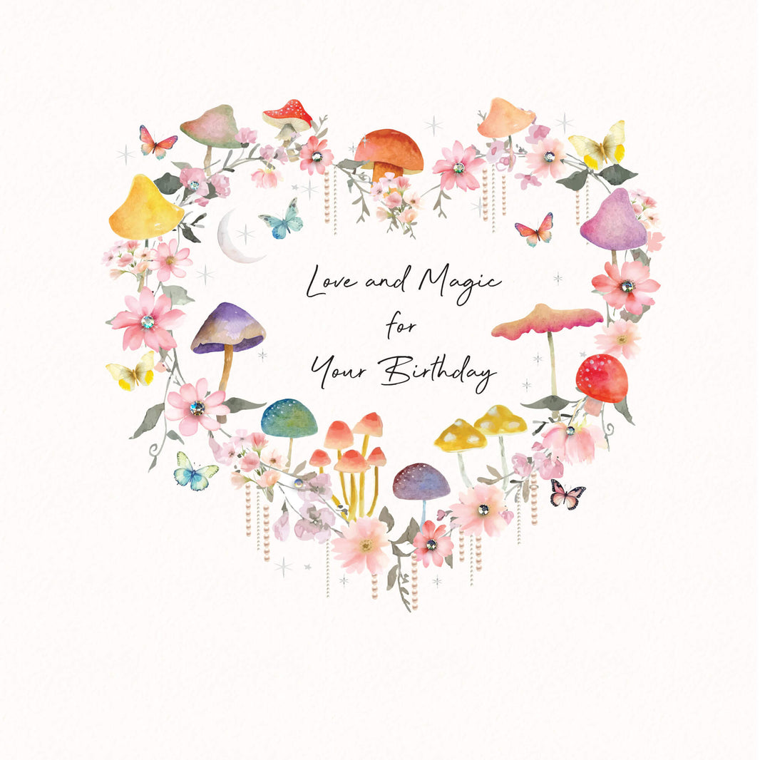 Love and Magic Birthday Card