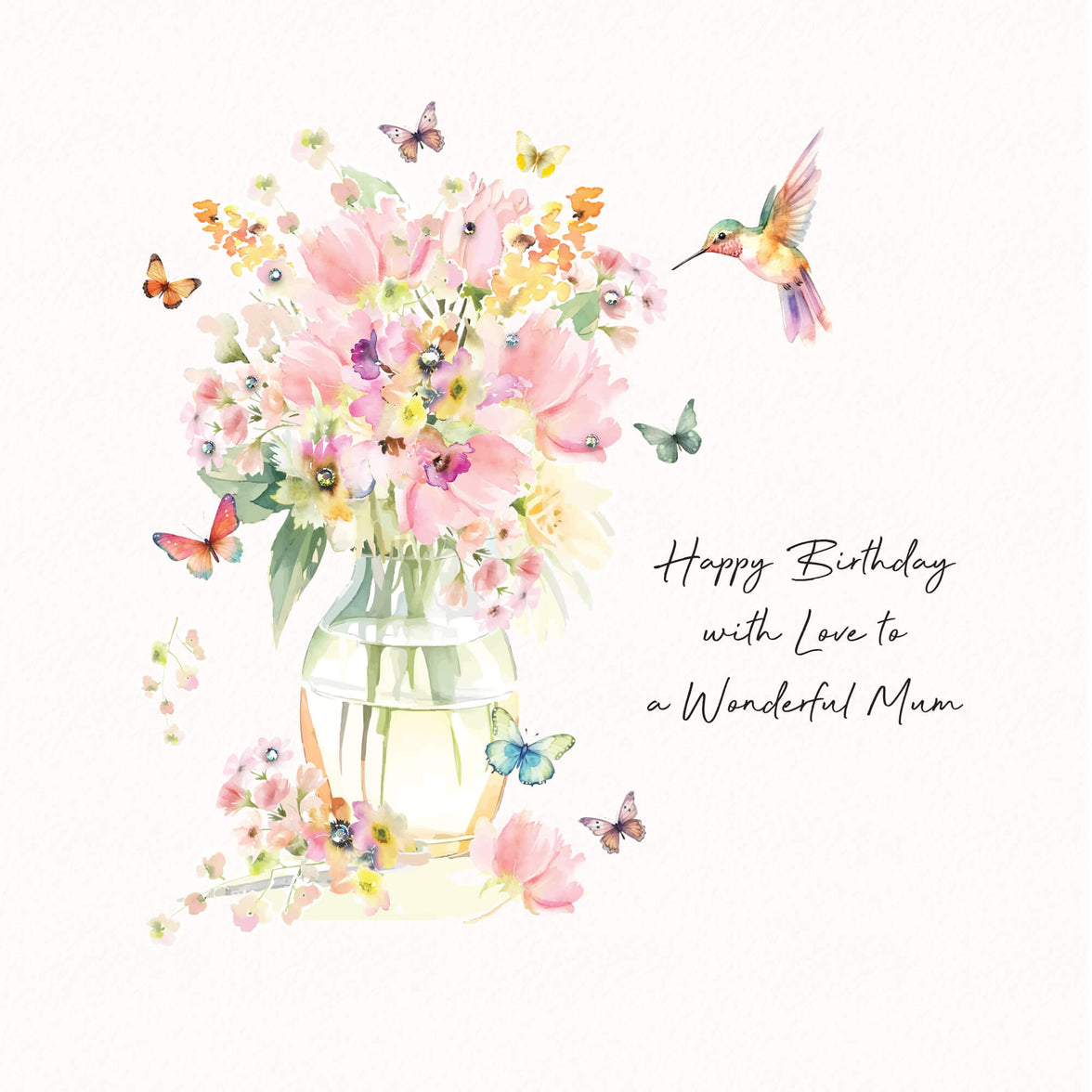 Wonderful Mum Birthday Card
