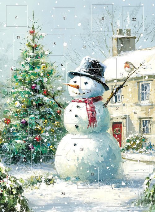 Snowman and Tree Advent Calendar