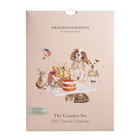 2027 Country Set Family Calendar