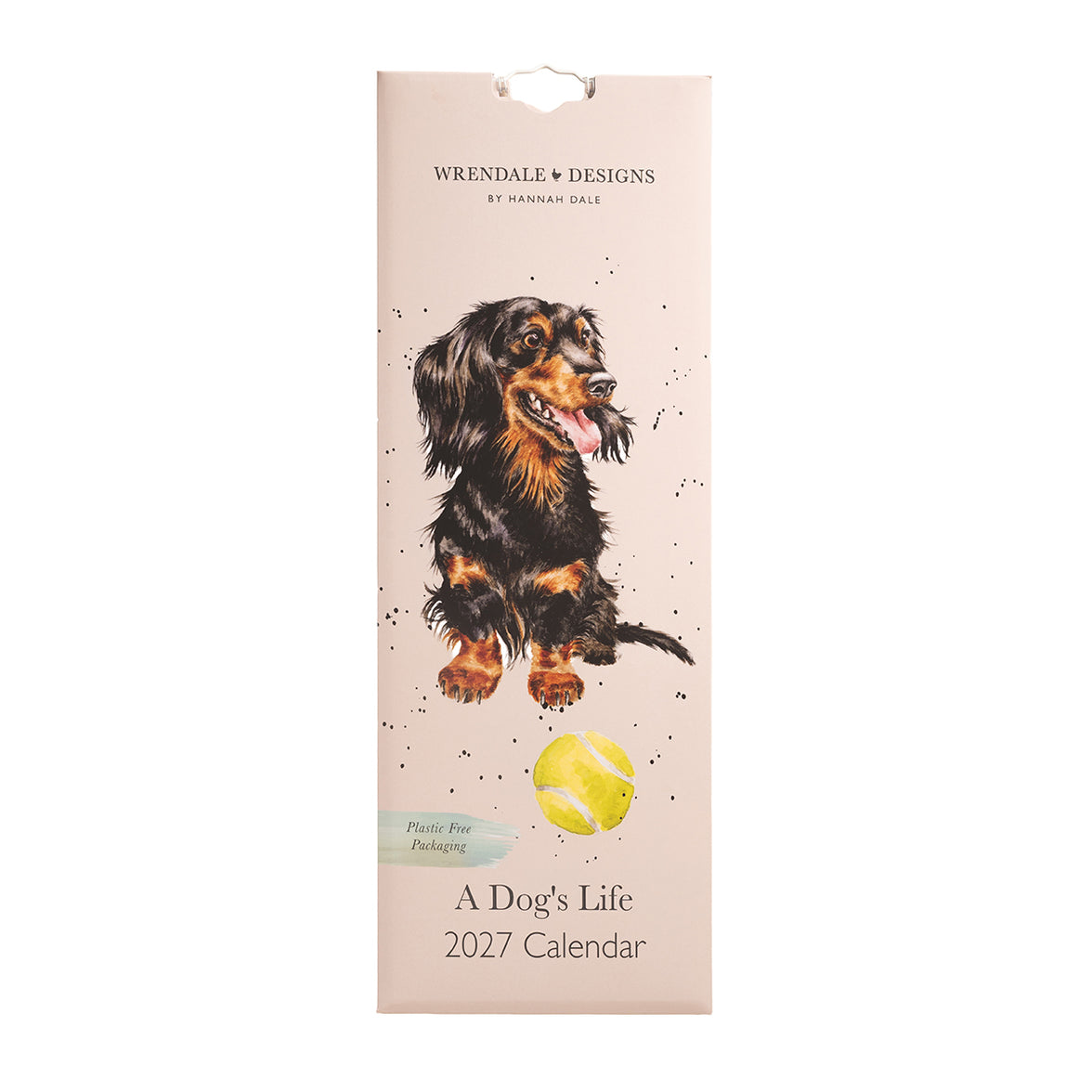 2027 A Dog's Life Dog Slim Calendar