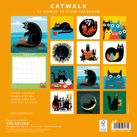 2027 Catwalk Wall Calendar