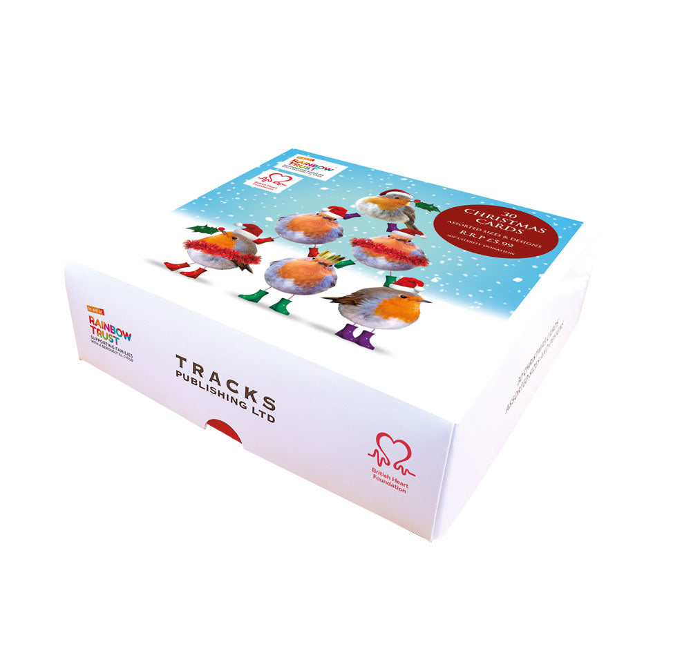 Robins Charity Christmas Mixed Boxed Cards
