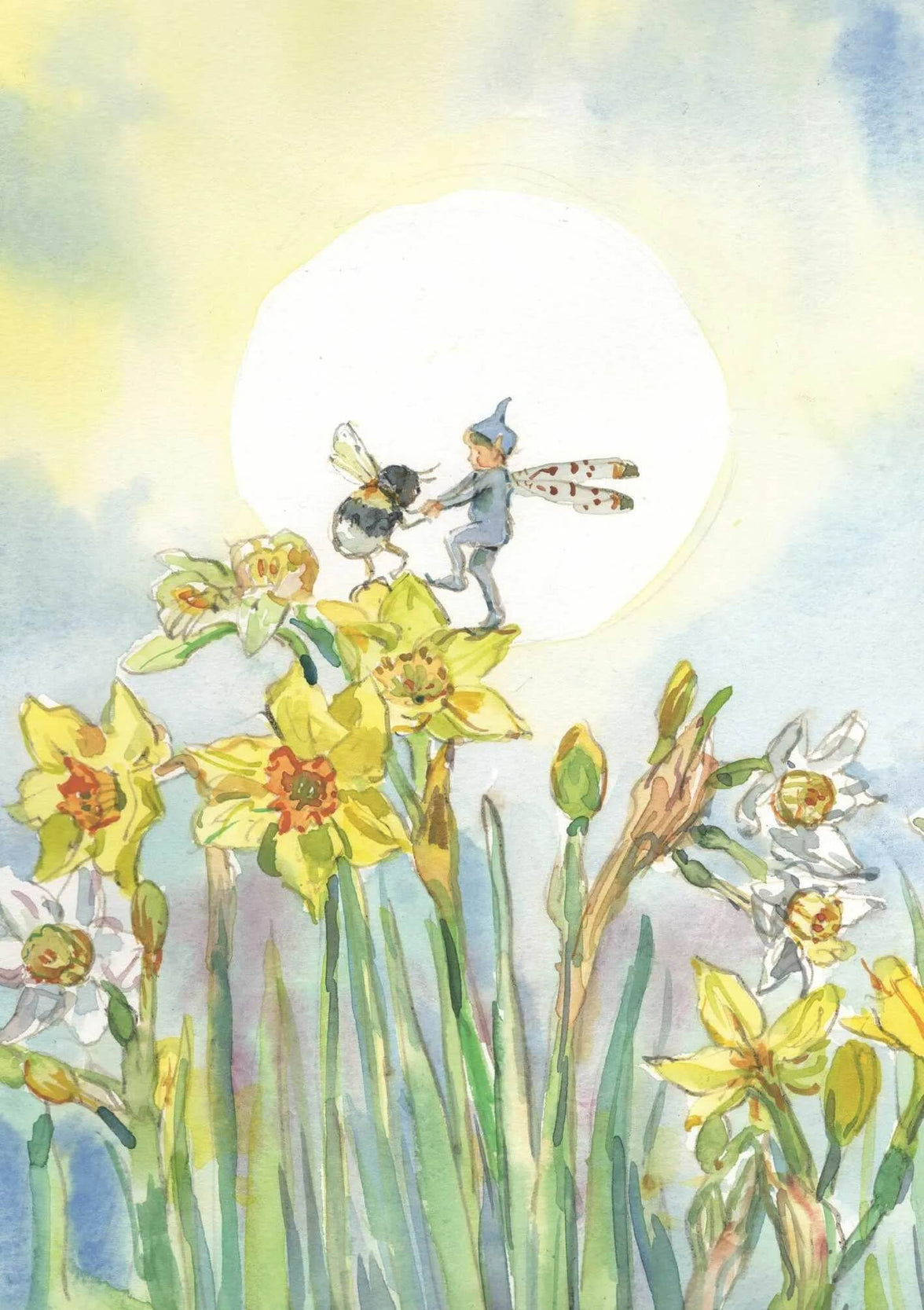 Bee Dance Birthday Card