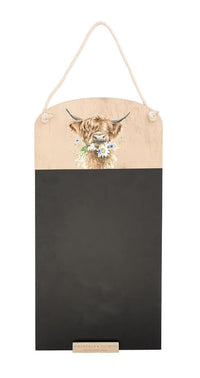 Daisy Cow Chalkboard