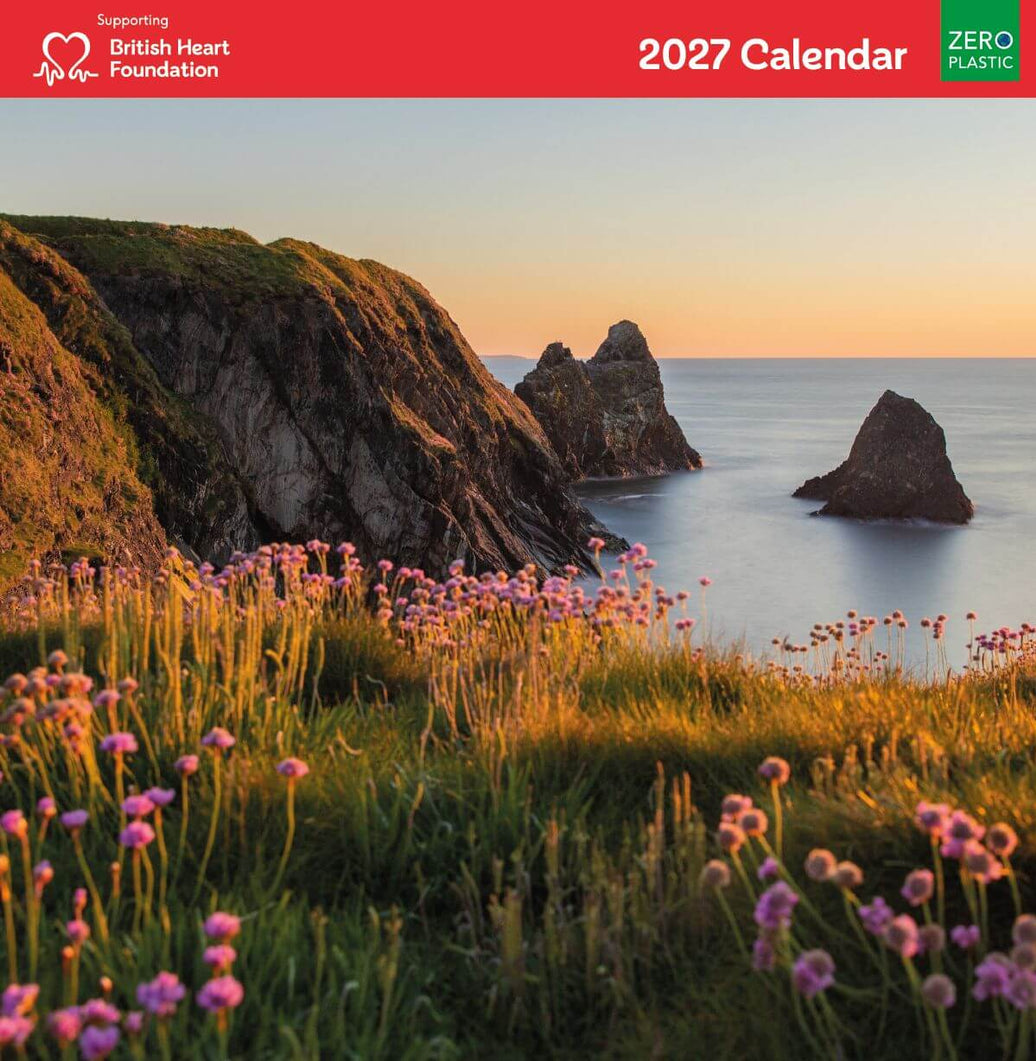 2027 British Heart Foundation Landscapes Calendar
