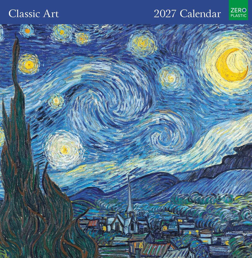 2027 Classic Art Calendar
