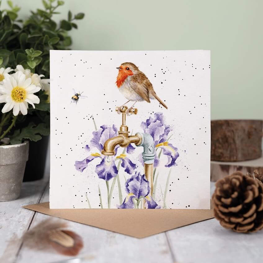 Gardeners Guest Greeting Card
