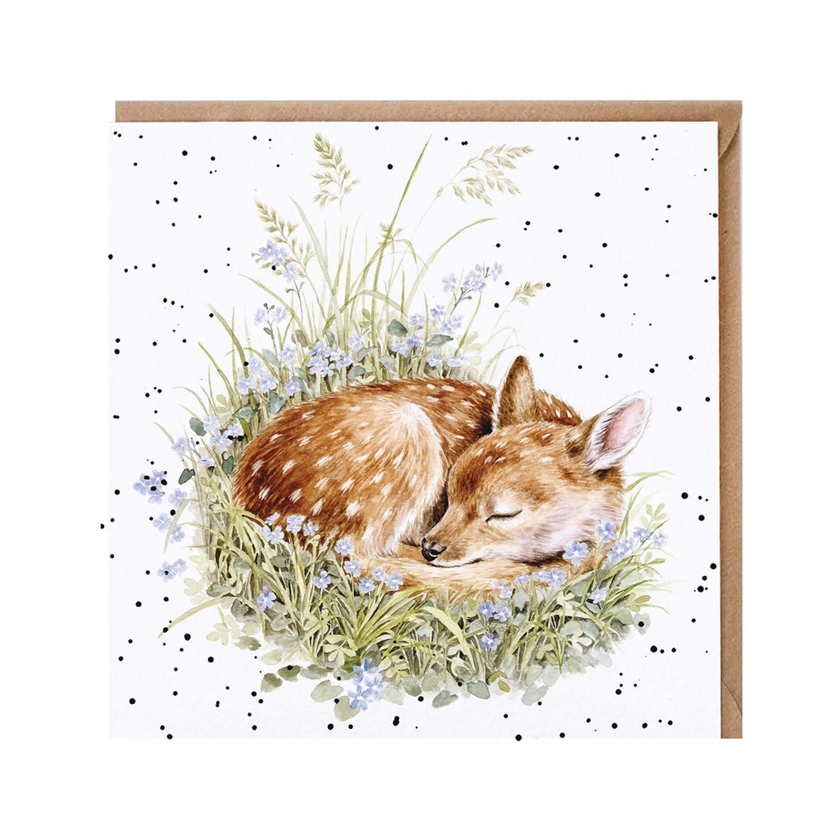 Gentle Fawn Birthday Card