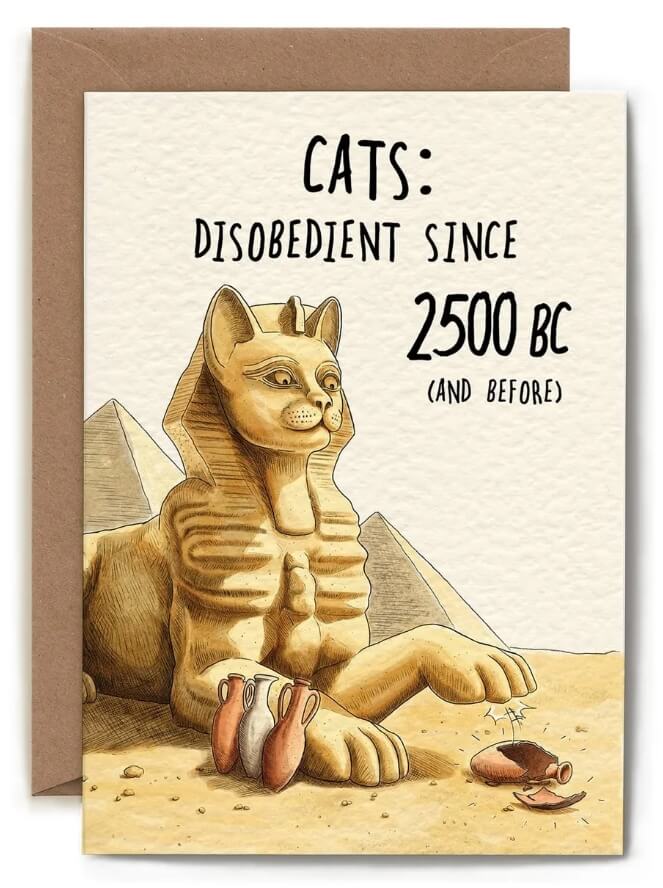 2500BC Birthday Card