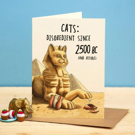 2500BC Birthday Card