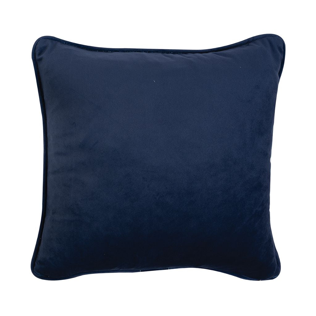 Highland Cow Blue Cushion