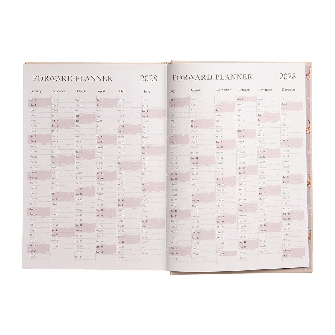2027 Desk Diary