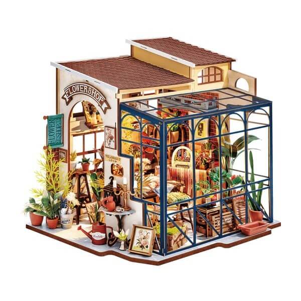 Emily Flower Shop Wooden Model Kit