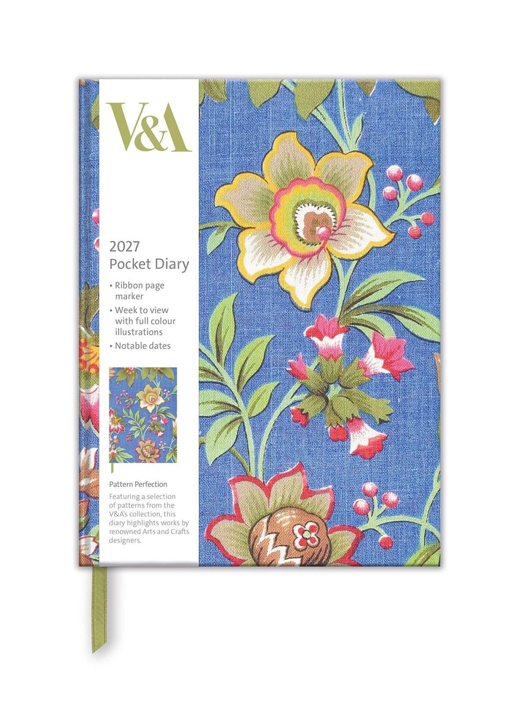 2027 Pocket Diary Pattern Perfection