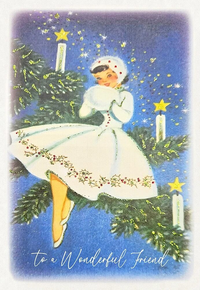 Wonderful Friend Christmas Card