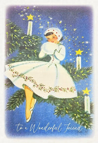 Wonderful Friend Christmas Card