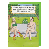 Original Sin Birthday Card