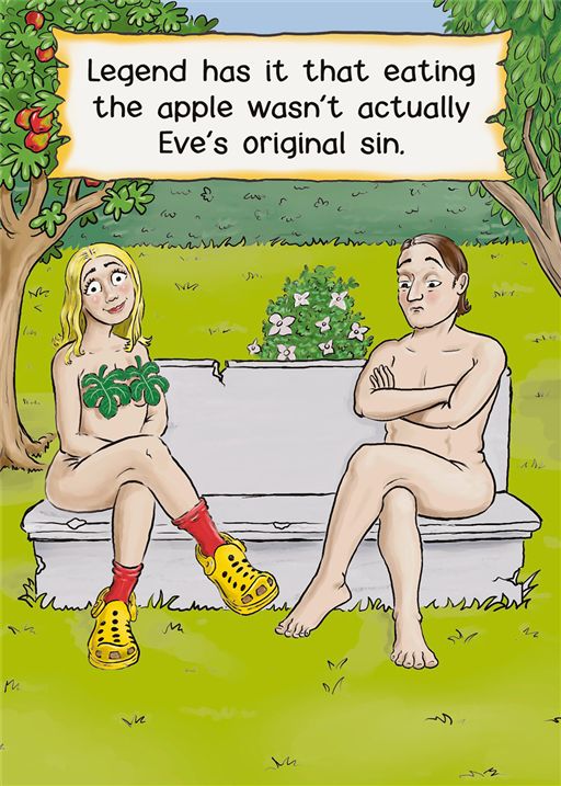 Original Sin Birthday Card