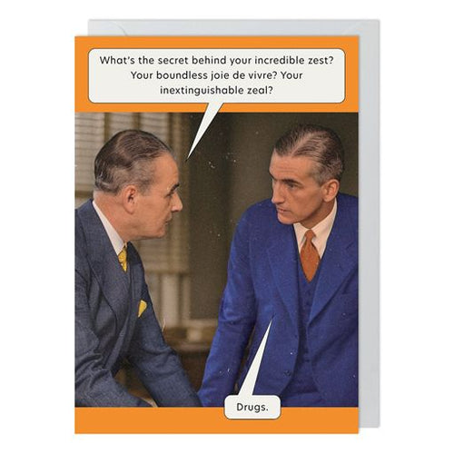 Incredible Zest Birthday Card