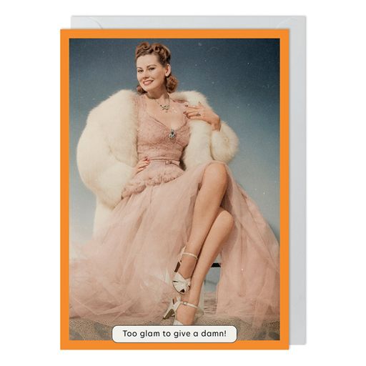Too Glam Birthday Card